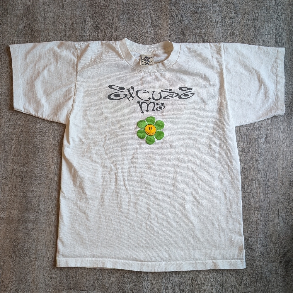 1996 Big Ball Sports Excuse Me For Winning Vintage Basketball Tee - Medium